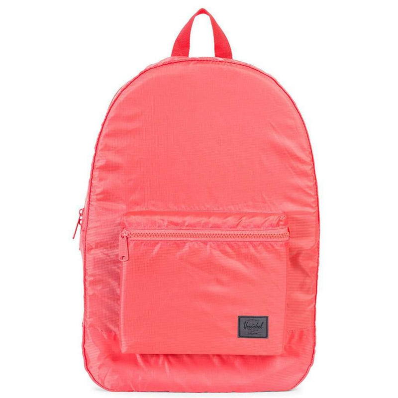 Packable Daypack in Hot Coral by Herschel Supply Co. - Country Club Prep