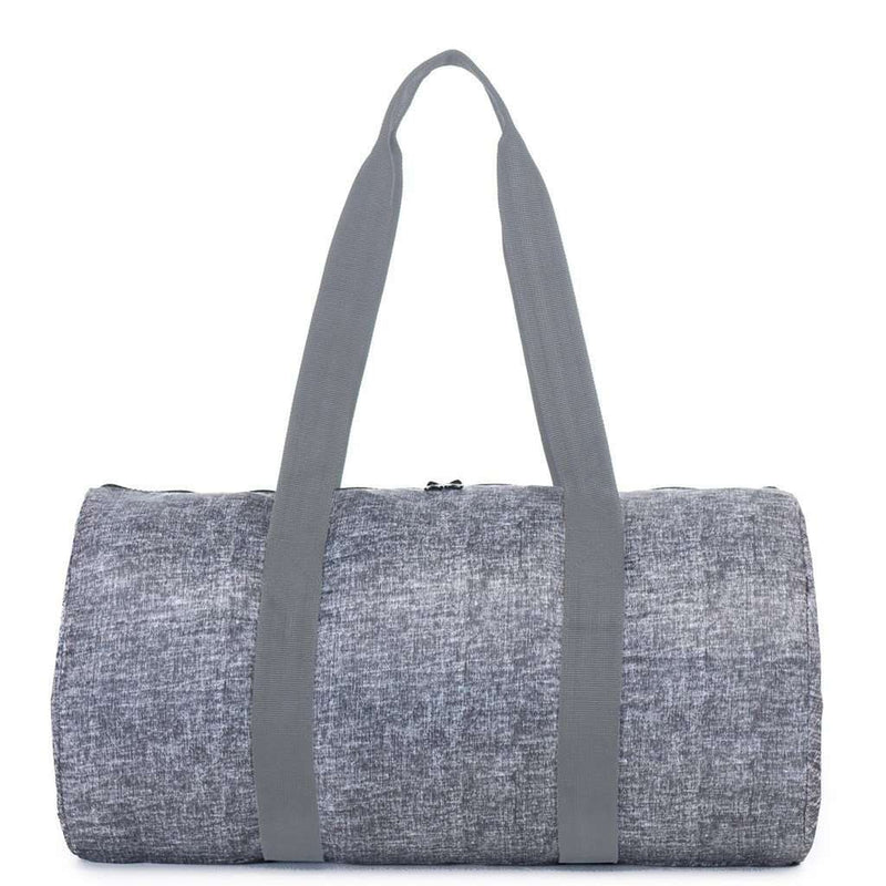 Packable Duffle in Raven Crosshatch by Herschel Supply Co. - Country Club Prep