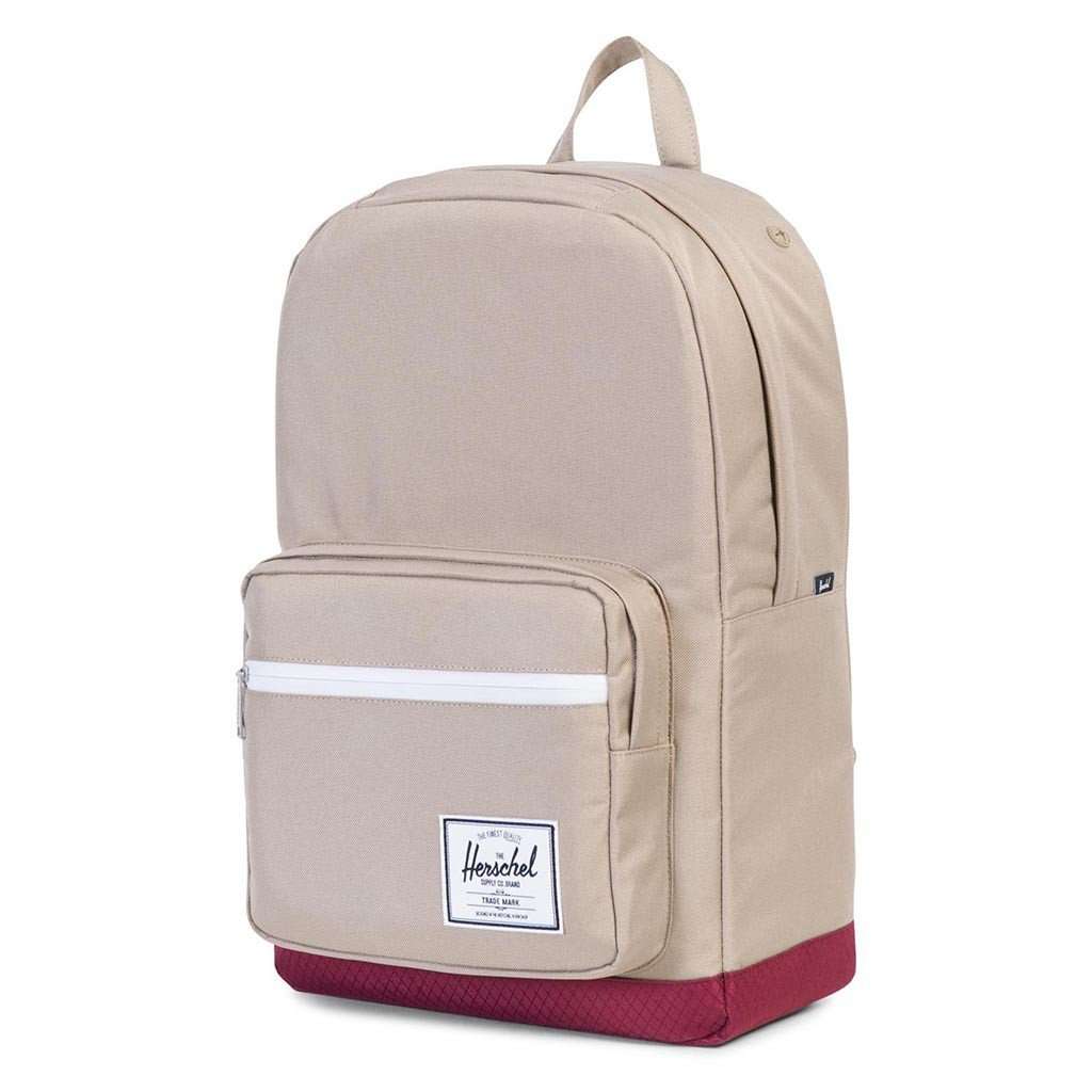 Pop Quiz Backpack in Brindle and Windsor Wine by Herschel Supply Co. - Country Club Prep