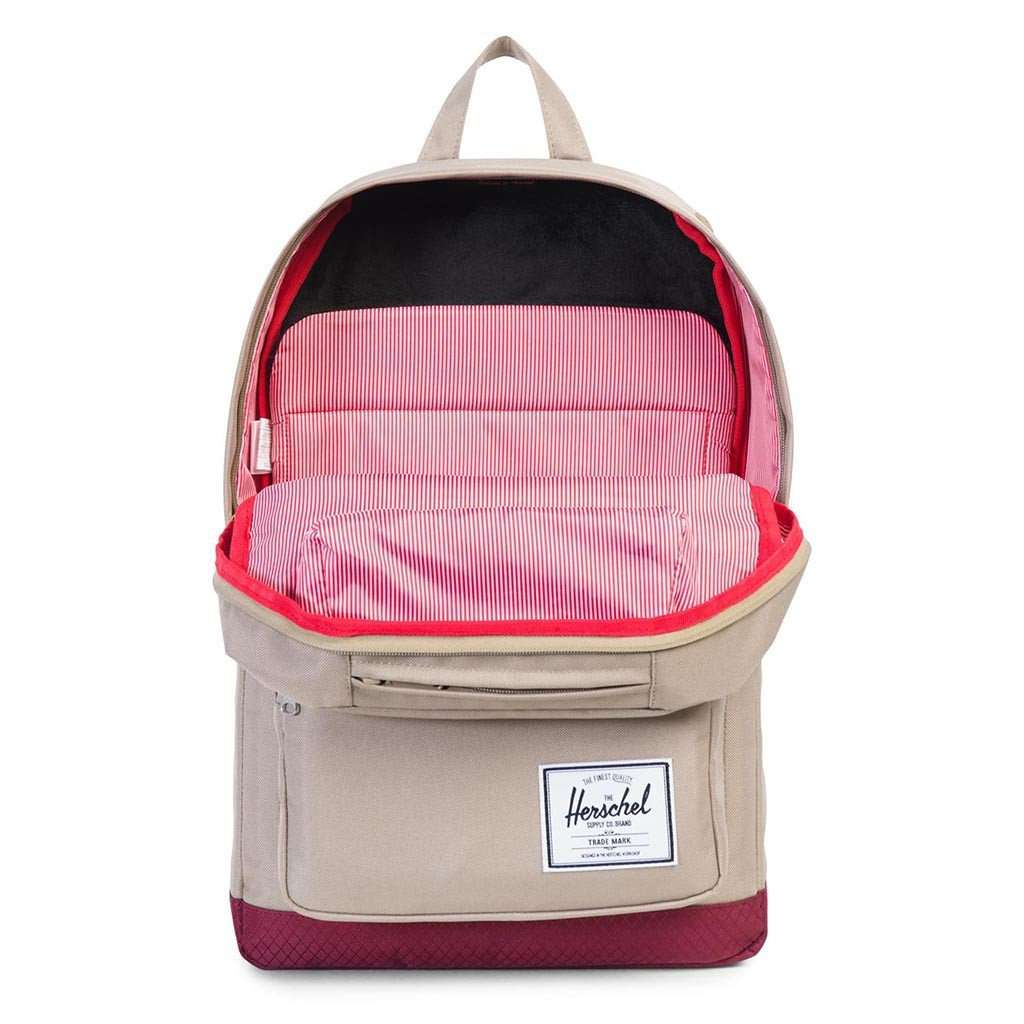 herschel backpack pop quiz wine Pop Quiz Backpack in Brindle and Windsor Wine by Herschel Supply Co. Multi