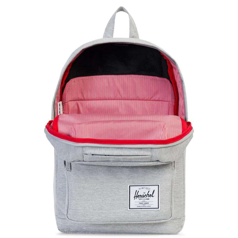 Herschel Supply Co. Pop Quiz Backpack in Light Grey Crosshatch – Country Club Prep