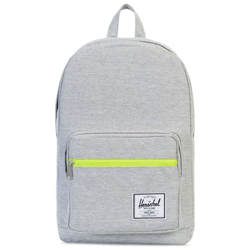 Pop Quiz Backpack in Light Grey Crosshatch by Herschel Supply Co. - Country Club Prep