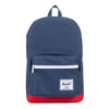 Pop Quiz Backpack in Navy and Red by Herschel Supply Co. - Country Club Prep