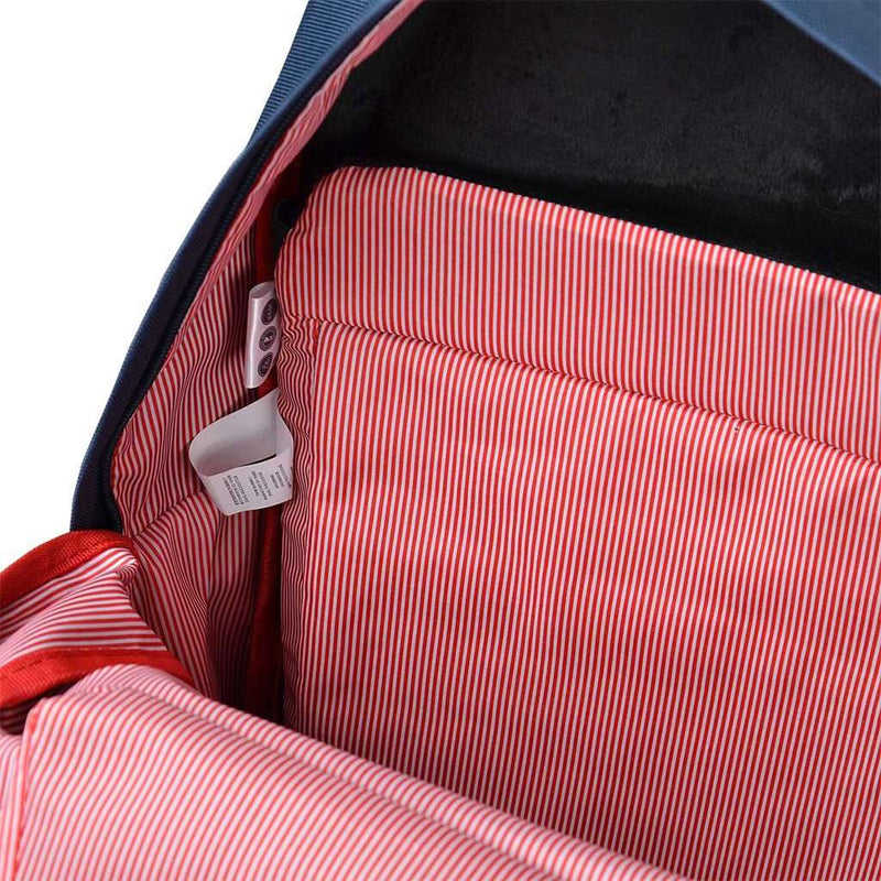 Herschel Pop Quiz Back Pack in Navy and Red – Country Club Prep