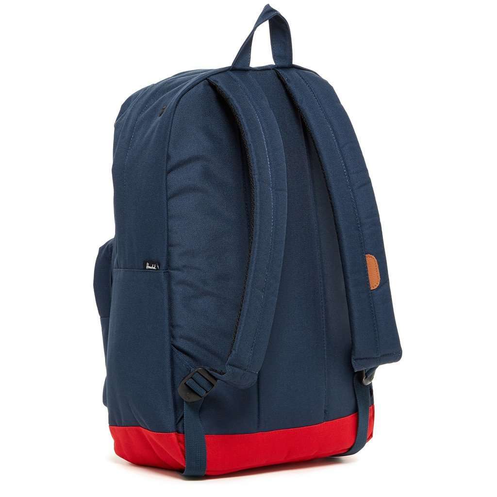 herschel backpack blue and red Pop Quiz Backpack in Navy and Red by Herschel Supply Co. Multi