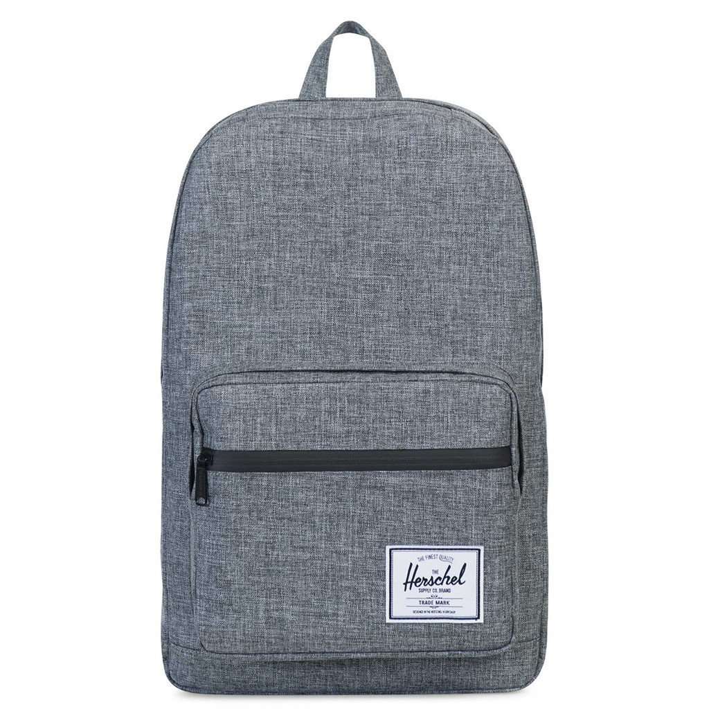 Pop Quiz Backpack in Raven Crosshatch by Herschel Supply Co. - Country Club Prep