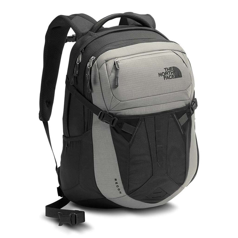 limestone north face backpack Recon Backpack in Limestone Grey and Asphalt Grey by The North Face