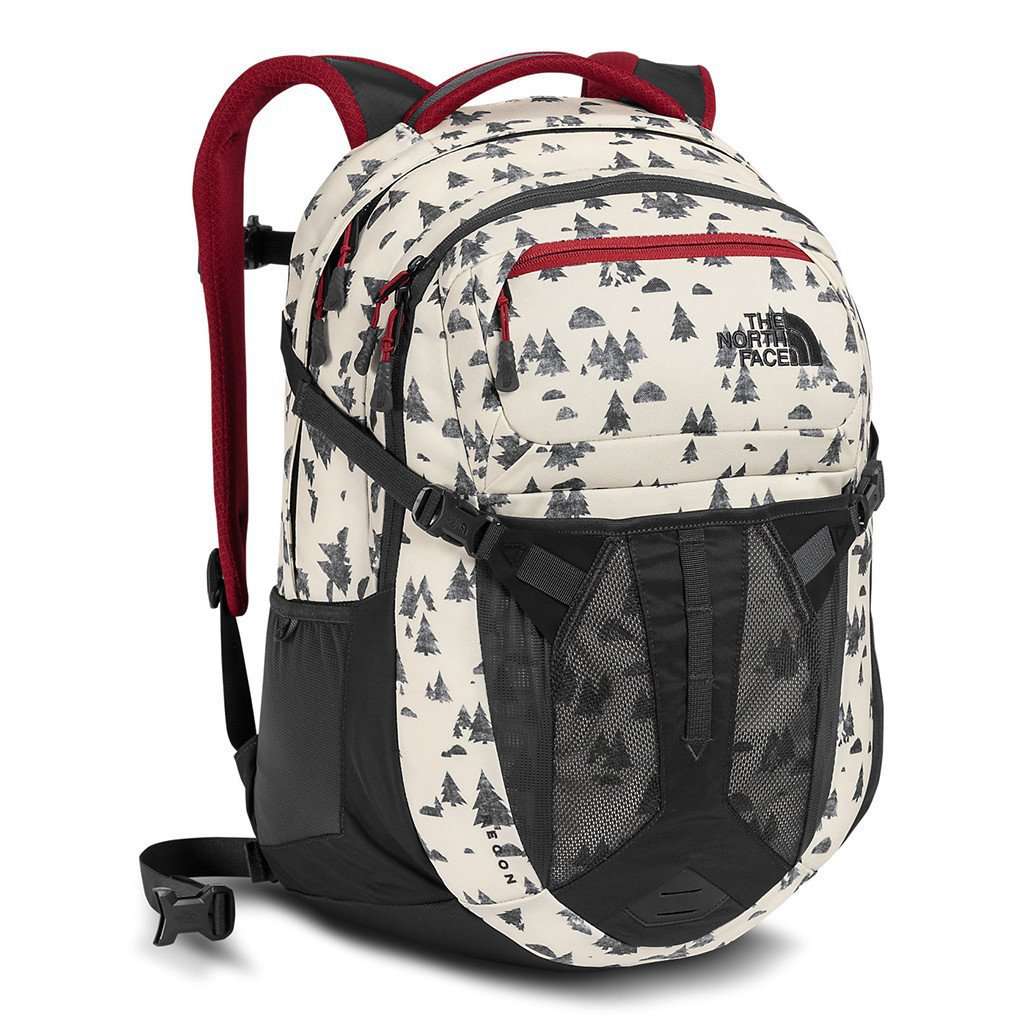 Recon Backpack in Vintage White Sasquatch Print by The North Face - Country Club Prep