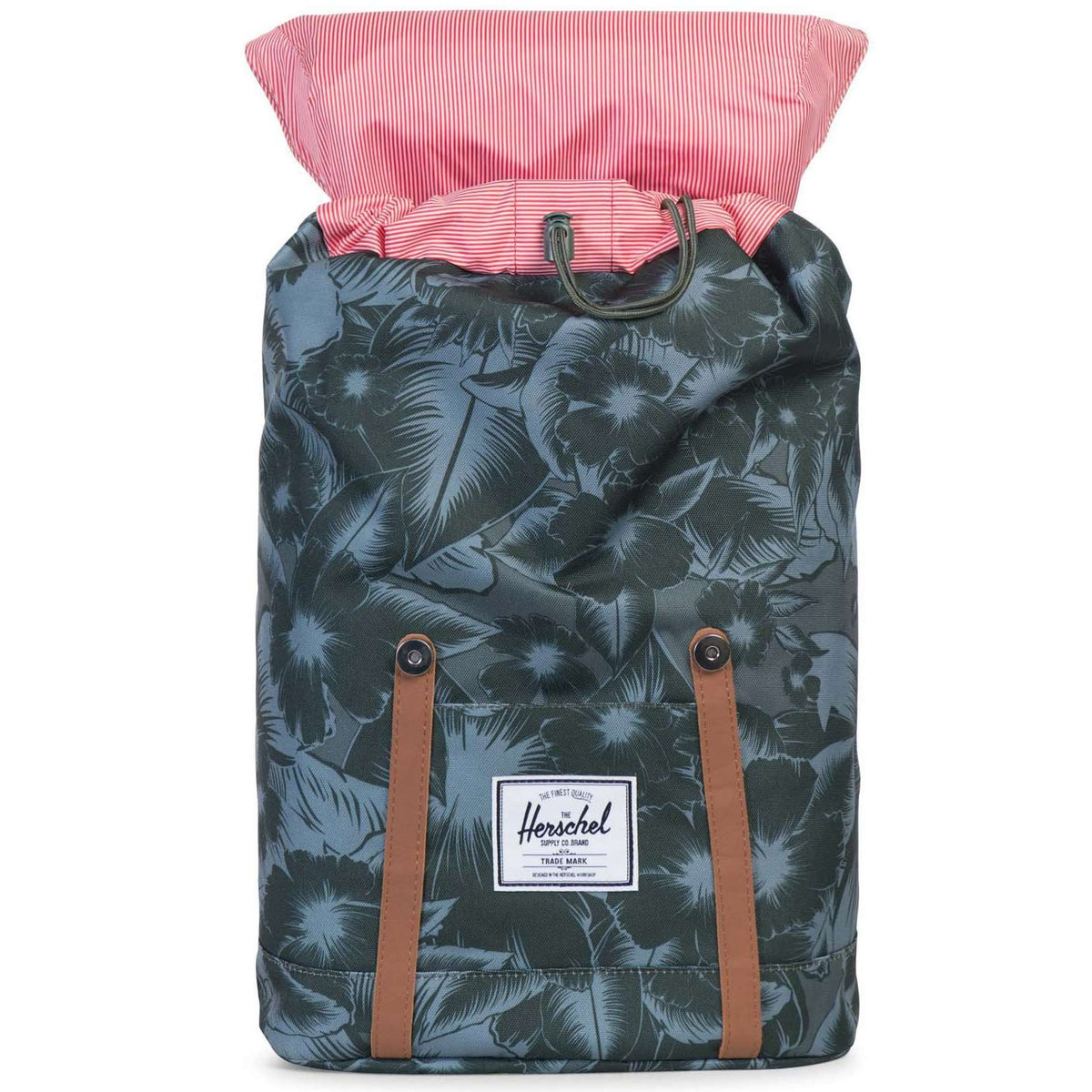 Retreat Backpack in Jungle Floral Green by Herschel Supply Co. - Country Club Prep