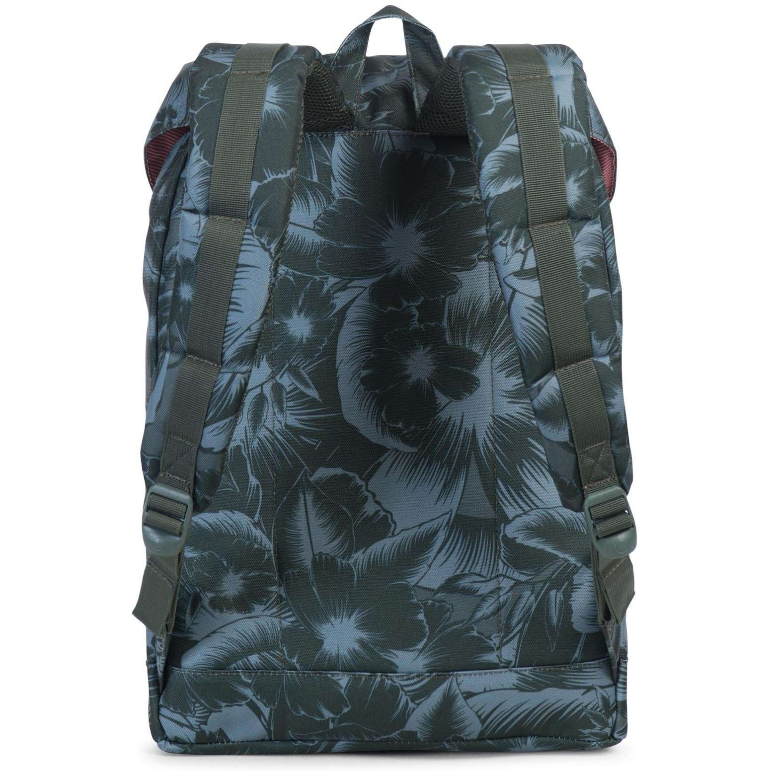 groupon herschel backpack Herschel Retreat Backpack in Jungle Floral Green – Country Club Prep