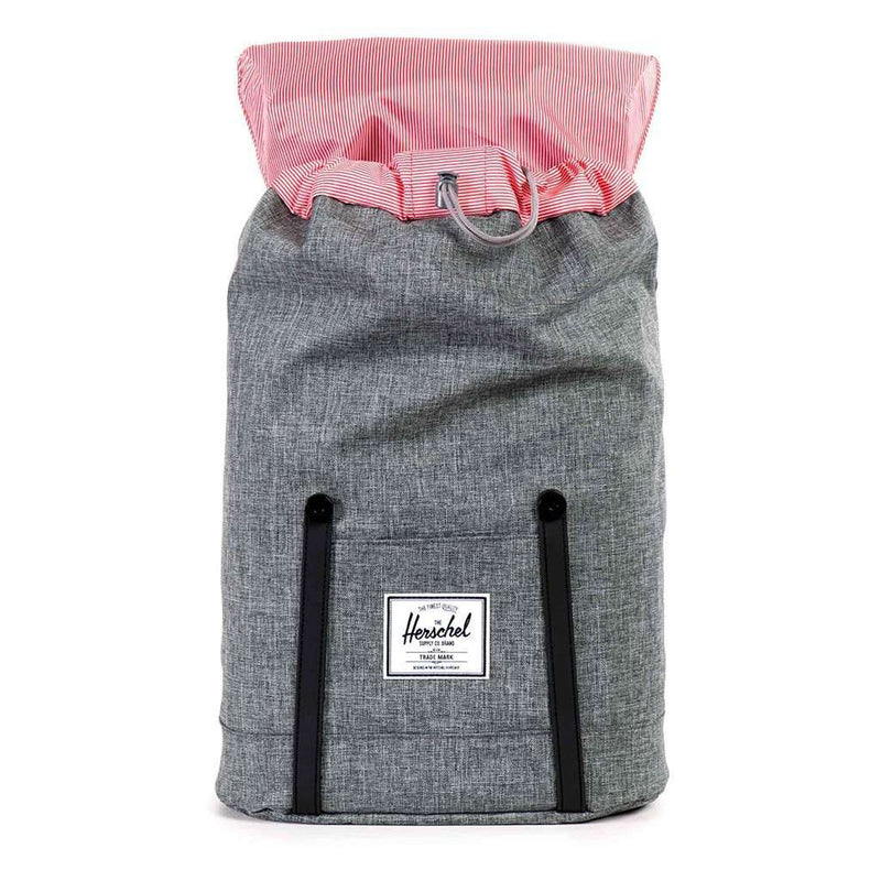 herschel backpack retreat grey Herschel Supply Co. Retreat Backpack in Raven Crosshatch – Country Club Prep