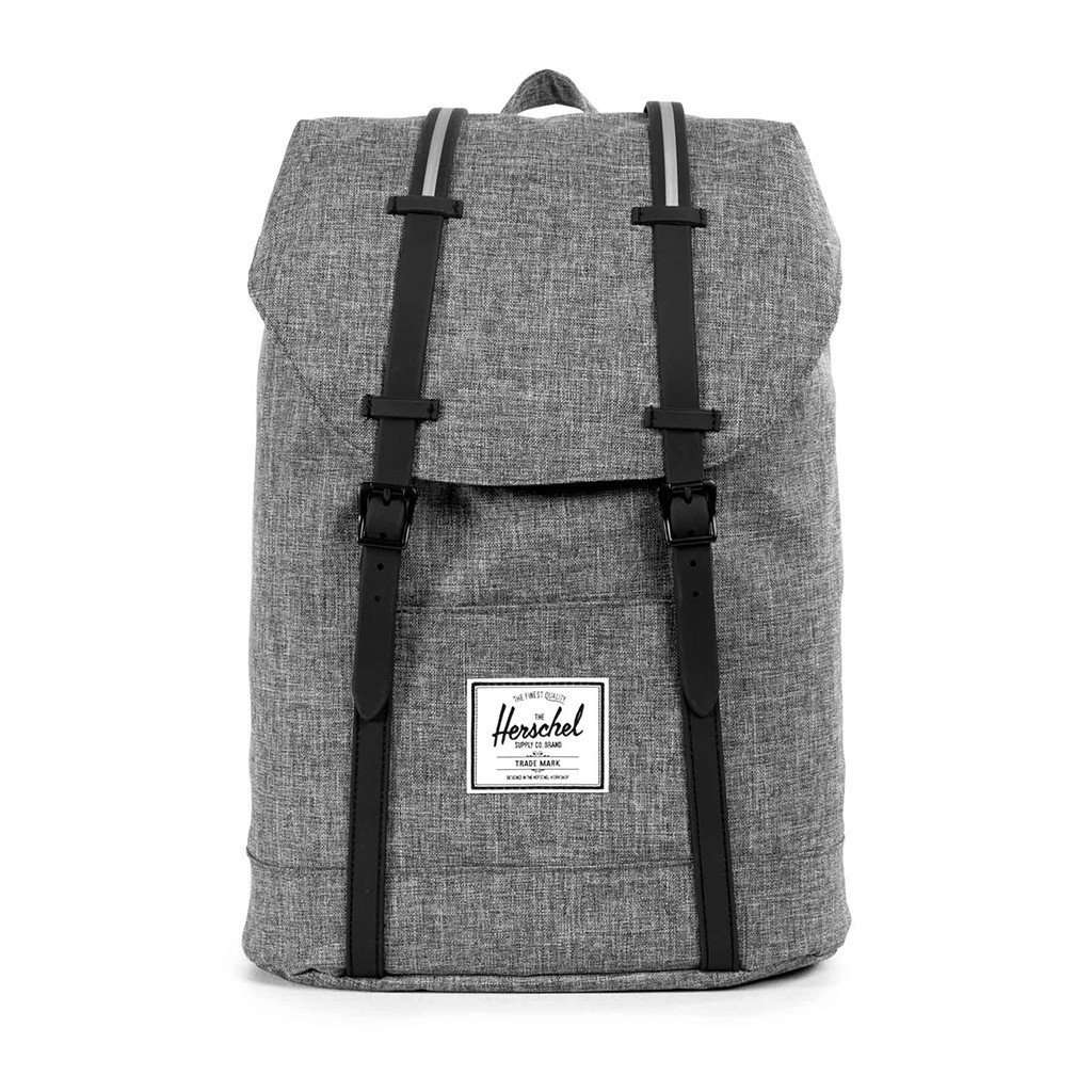 Herschel Supply Co. Retreat Backpack in Raven Crosshatch – Country Club Prep Herschel Supply Co. Retreat Backpack in Raven Crosshatch – Country Club Prep