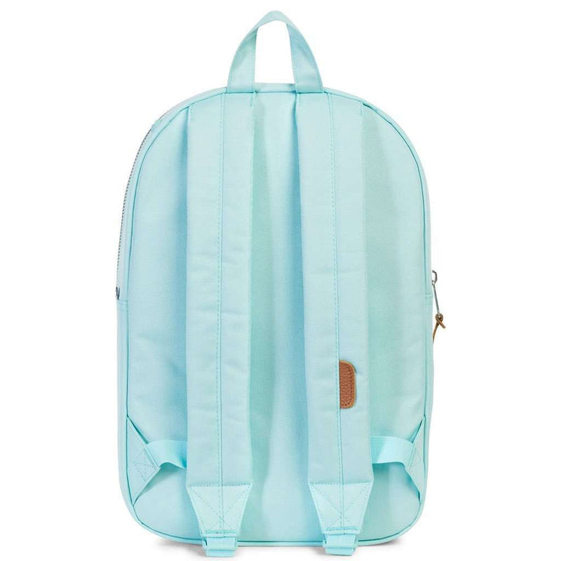 grey herschel backpack with blue zipper Supply Co. Little America Mid Volume in Tint and Glacier Country Club Prep The ergonomic design of the shoulder straps helps relieve pressure and supports comfortable handling even when fully loaded City Backpack Herschel Supply
