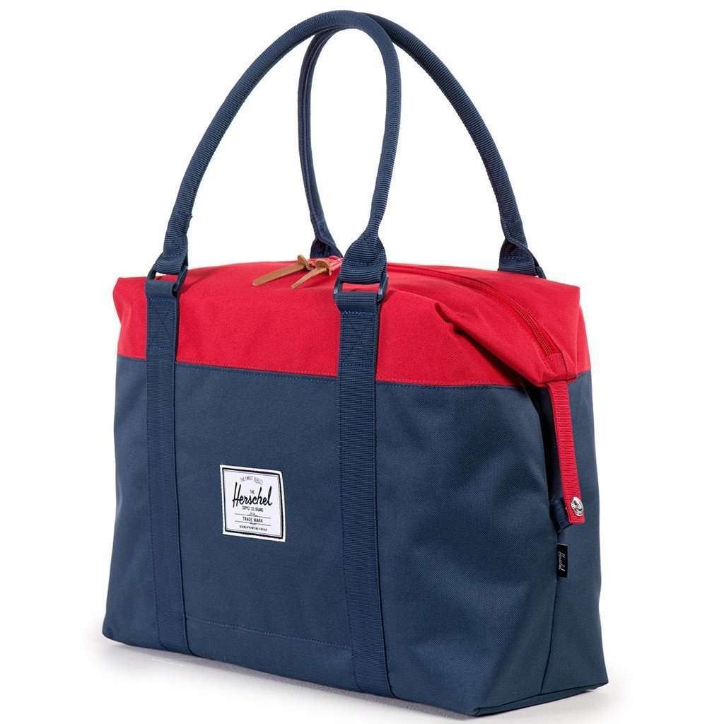 Strand Duffle Bag in Navy and Red by Herschel Supply Co. - Country Club Prep