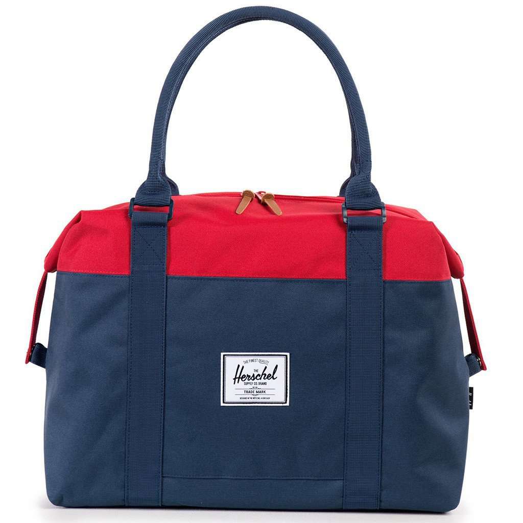 Strand Duffle Bag in Navy and Red by Herschel Supply Co. - Country Club Prep