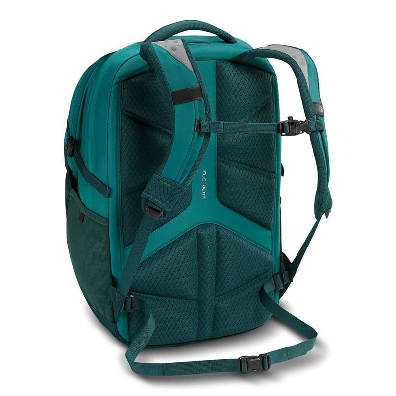Women's Borealis Backpack in Harbor Blue and Atlantic Deep Blue by The North Face - Country Club Prep