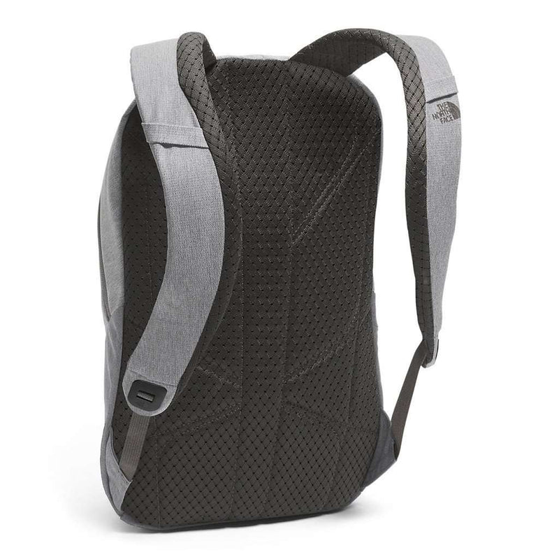 Women's Electra Backpack in Medium Grey Heather and Ice Green by The North Face - Country Club Prep