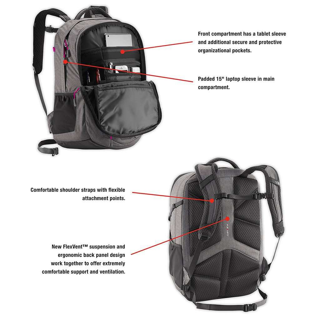 The North Face Women's Recon Backpack in Black – Country Club Prep