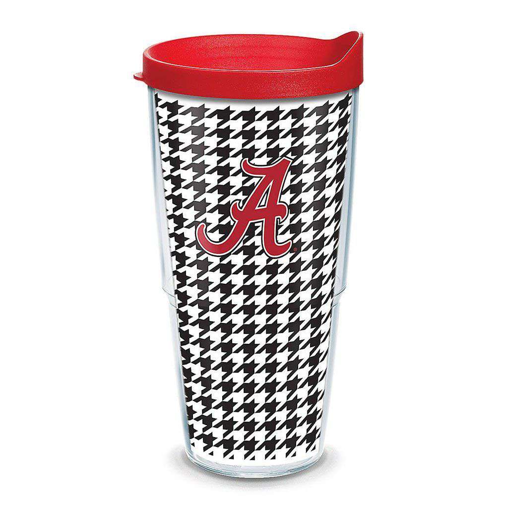 Alabama Crimson Tide Houndstooth 24oz. Tumbler by Tervis - Country Club Prep