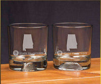 Alabama Gameday Glassware (Set of 2) by State Traditions - Country Club Prep