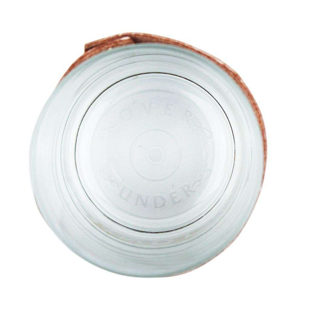 Bison Wrapped Bourbon Glass by Over Under Clothing - Country Club Prep