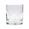 Bow Ties 11 oz Rocks Glasses - Set of 4 - by Country Club Prep - Country Club Prep