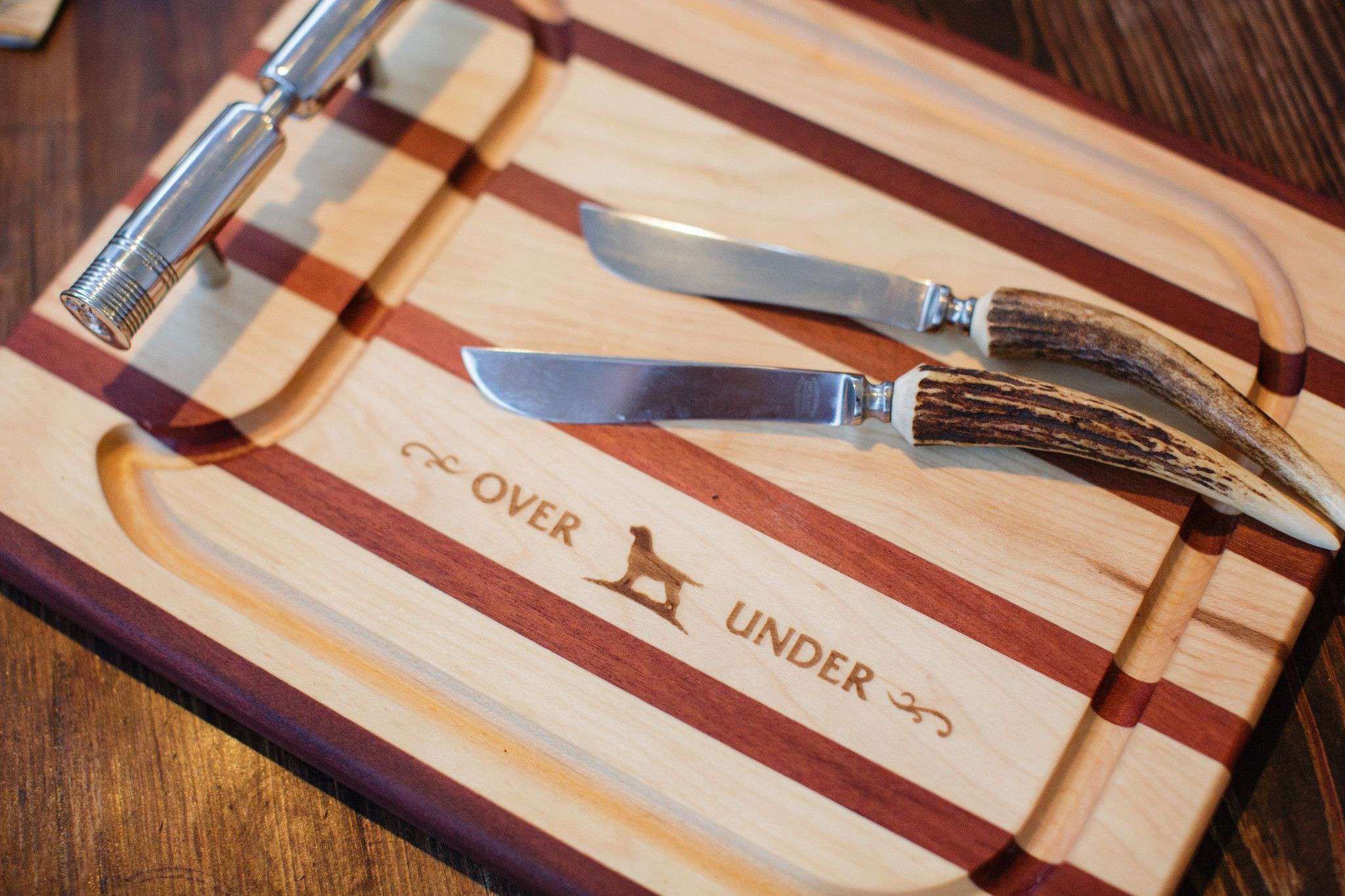 Carving Board in Maple and Mahogany by Over Under Clothing - Country Club Prep
