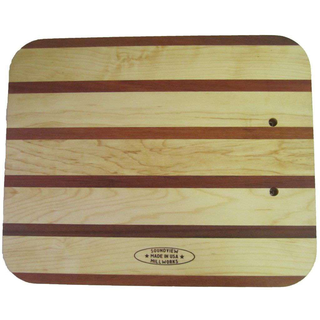 Carving Board in Maple and Mahogany by Over Under Clothing - Country Club Prep