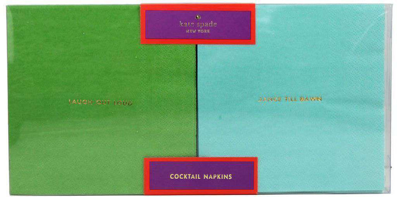 Cocktail Napkins in Multi-Color by Kate Spade New York - Country Club Prep