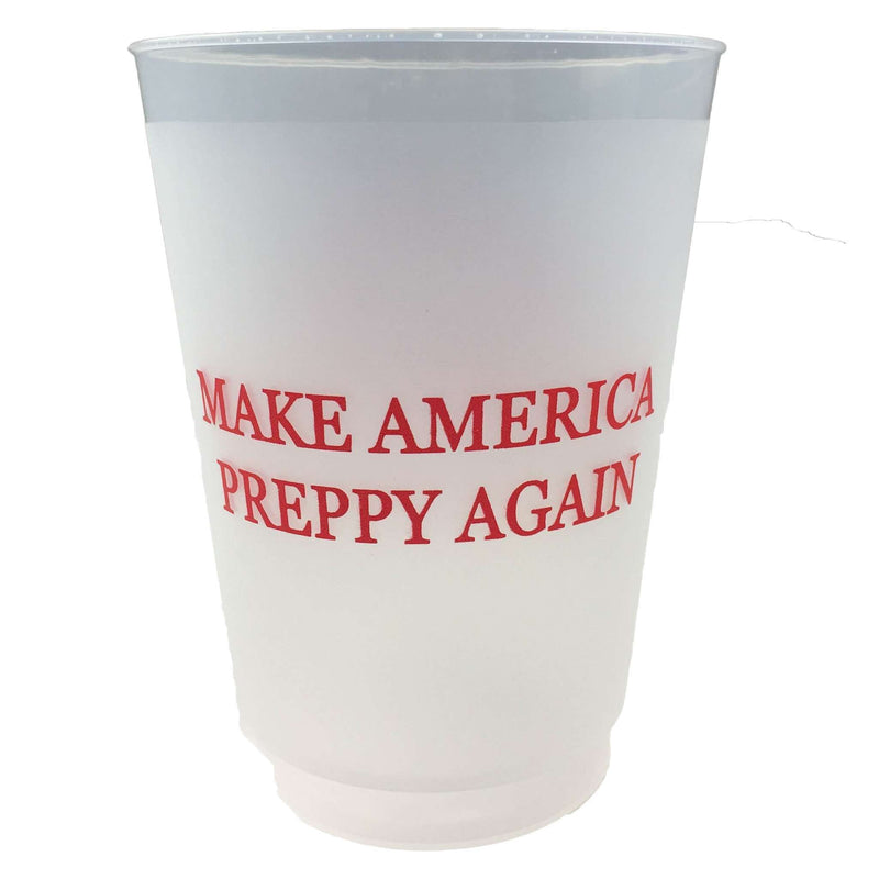 Country Club Prep Make America Preppy Again Cups - Set of 12