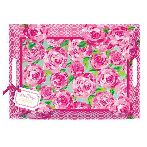 Melamine Serving Tray in First Impression by Lilly Pulitzer - Country Club Prep