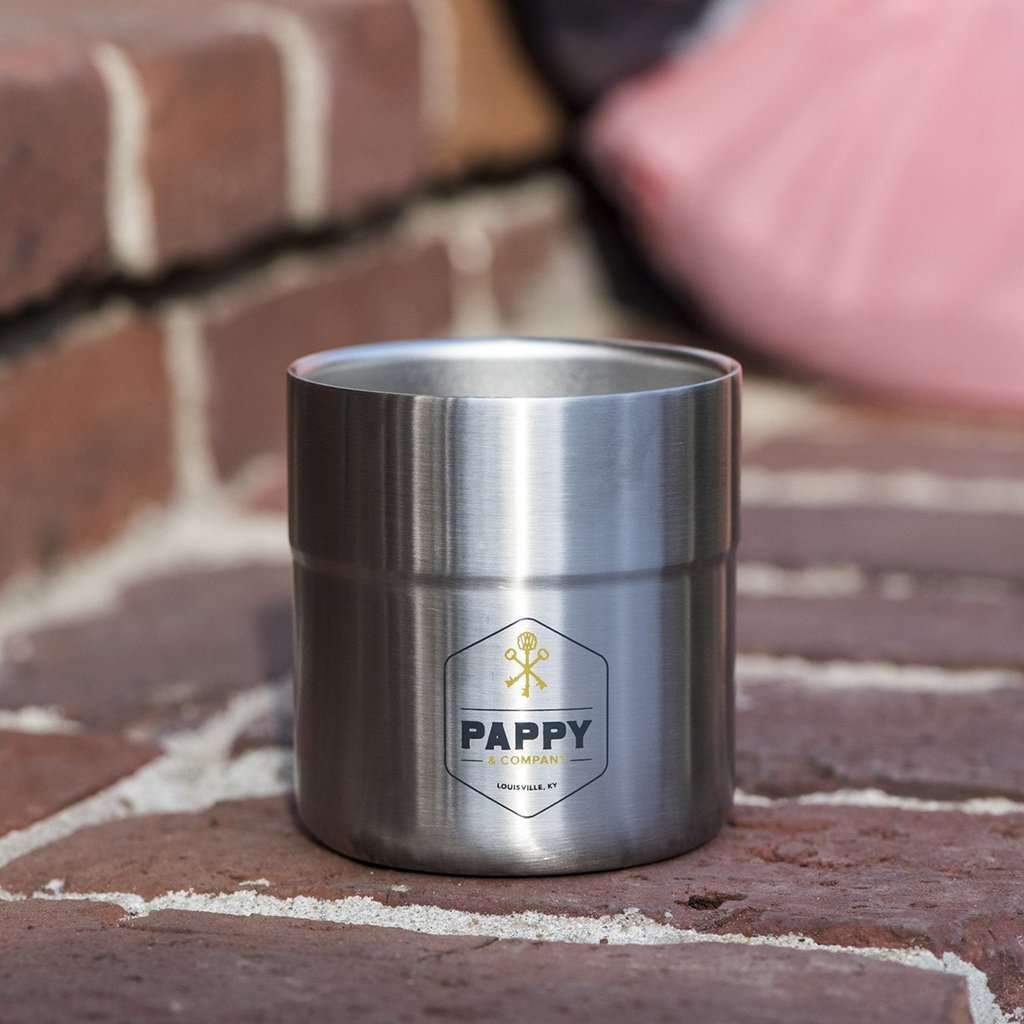 Stainless Steel Insulated Rocks Glass by Pappy & Company - Country Club Prep