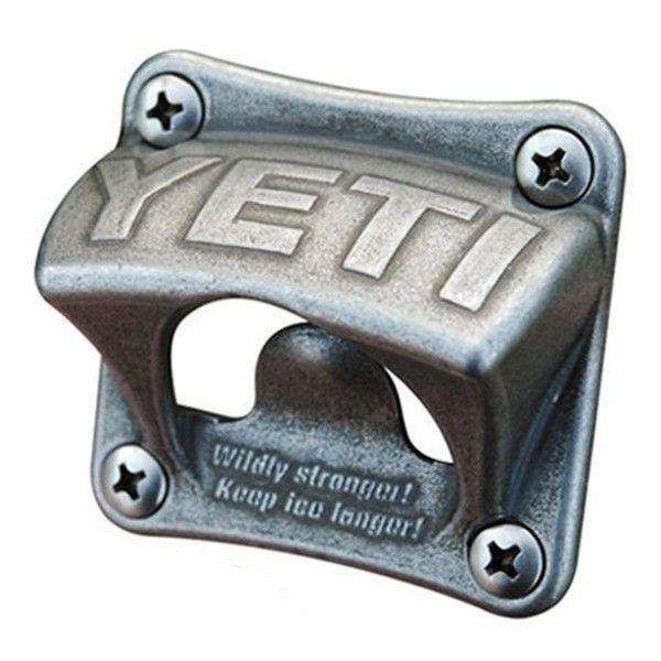 Stainless Steel Wall Mounted Bottle Opener by YETI - Country Club Prep