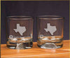Texas Gameday Glassware (Set of 2) by State Traditions - Country Club Prep