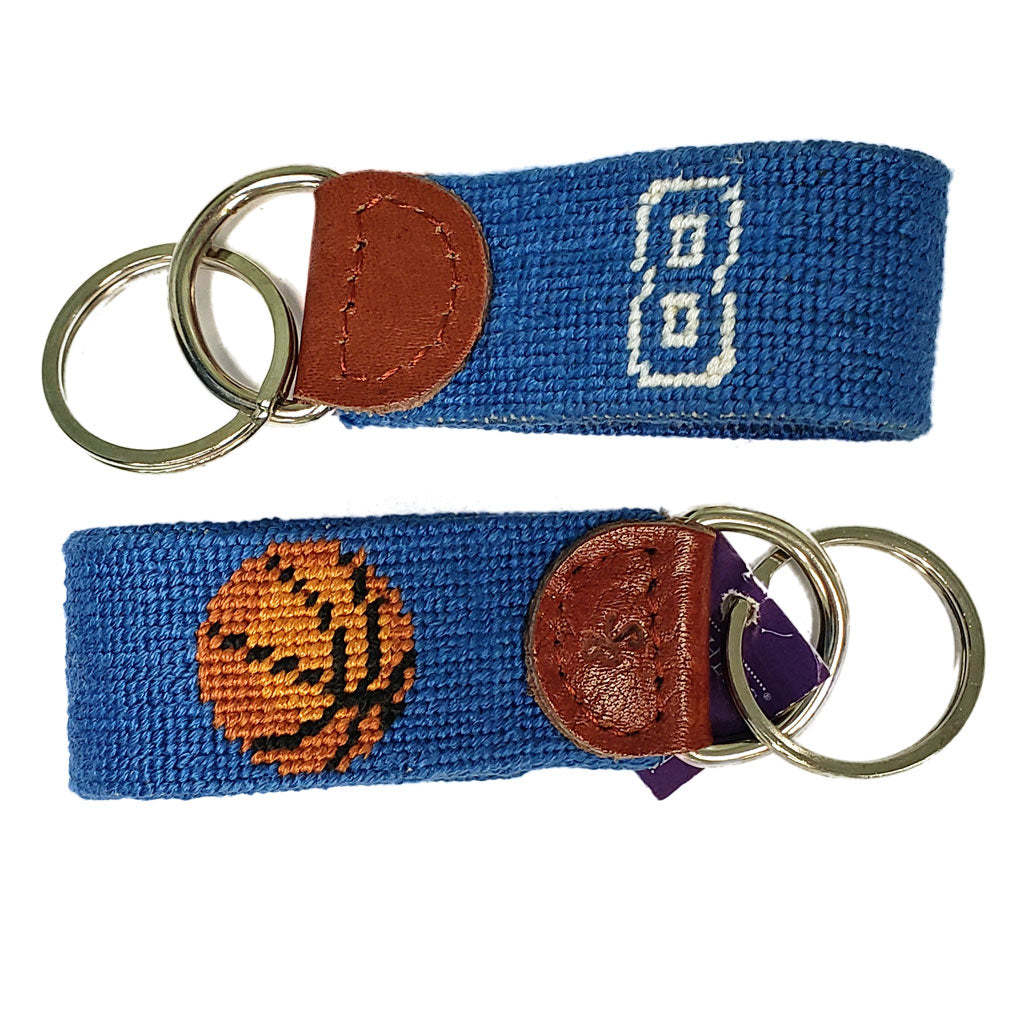 Kentucky Basketball 8 Needlepoint Key Fob by Smathers & Branson - Country Club Prep