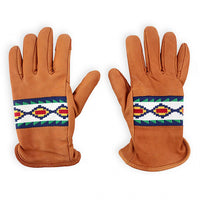 Apache Pattern Needlepoint Gloves by Smathers & Branson - Country Club Prep