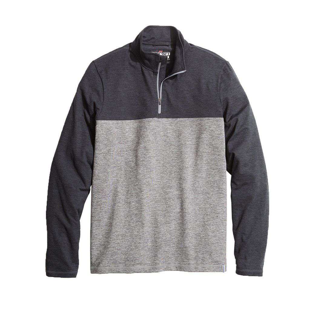 Becker Quarter Zip by Marine Layer - Country Club Prep