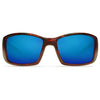 Blackfin Sunglasses in Tortoise with Blue Mirror Polarized Glass Lenses by Costa del Mar - Country Club Prep