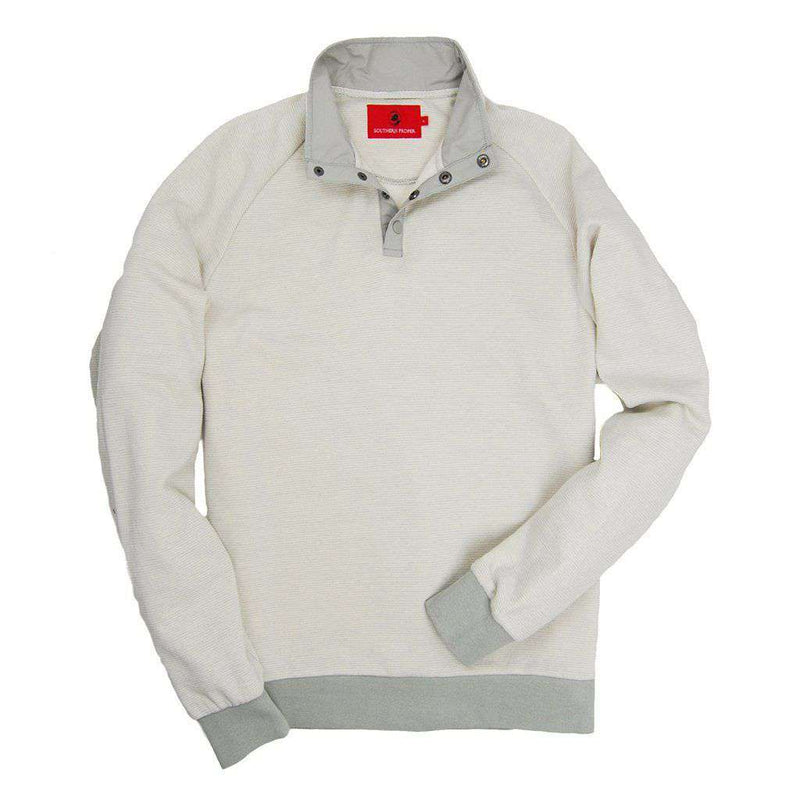 Blue Ridge Pullover in Glacier Grey by Southern Proper - Country Club Prep