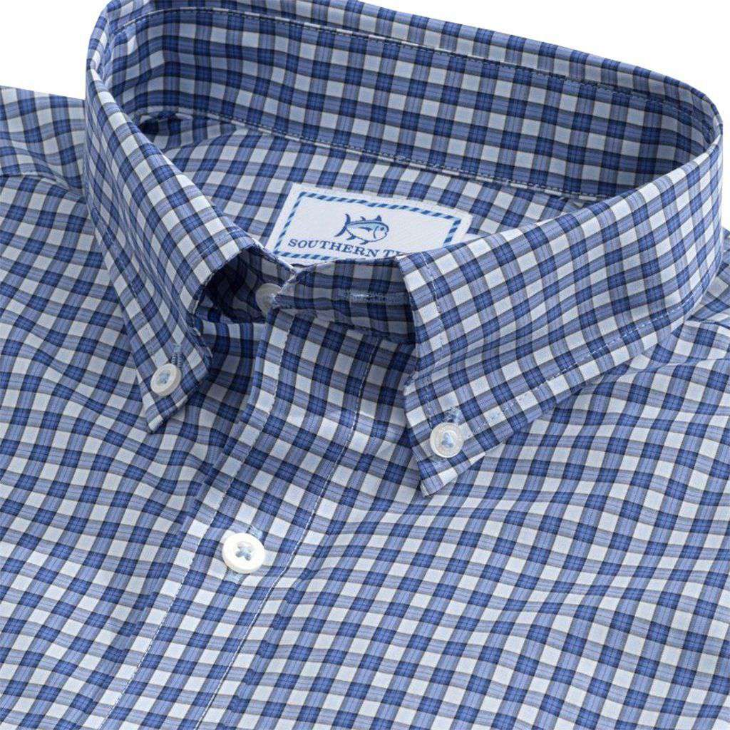 Bluefin Check Button Down Shirt by Southern Tide - Country Club Prep