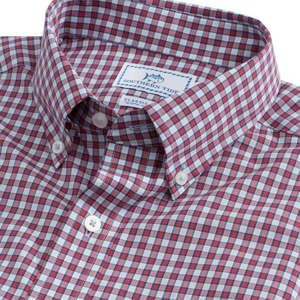 Bluefin Check Button Down Shirt by Southern Tide - Country Club Prep