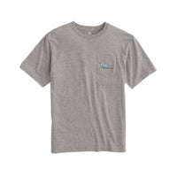 Boat in a Bottle Heathered Tee Shirt by Southern Tide - Country Club Prep