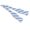 All American Stripe Bow Tie in Carolina Blue and White by High Cotton - Country Club Prep