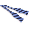 All American Stripe Bow Tie in Royal Blue and Navy by High Cotton - Country Club Prep