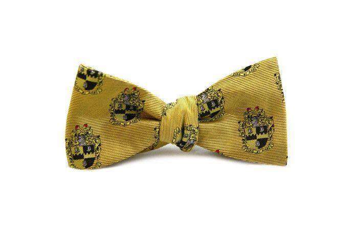Alpha Phi Alpha Bow Tie in Gold by Dogwood Black - Country Club Prep