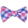 Battery Check Bow Tie in Pink by High Cotton - Country Club Prep