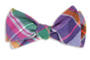 Baytowne Madras Bow Tie in Purple Madras by High Cotton - Country Club Prep