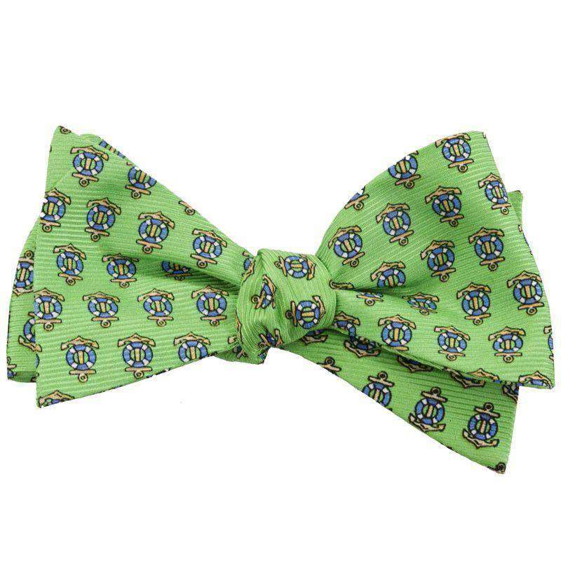 Beach Club Bow Tie in Green by Southern Proper - Country Club Prep