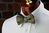 Booker Woolie Bow Tie in Burgundy, Blue and Tan by High Cotton - Country Club Prep