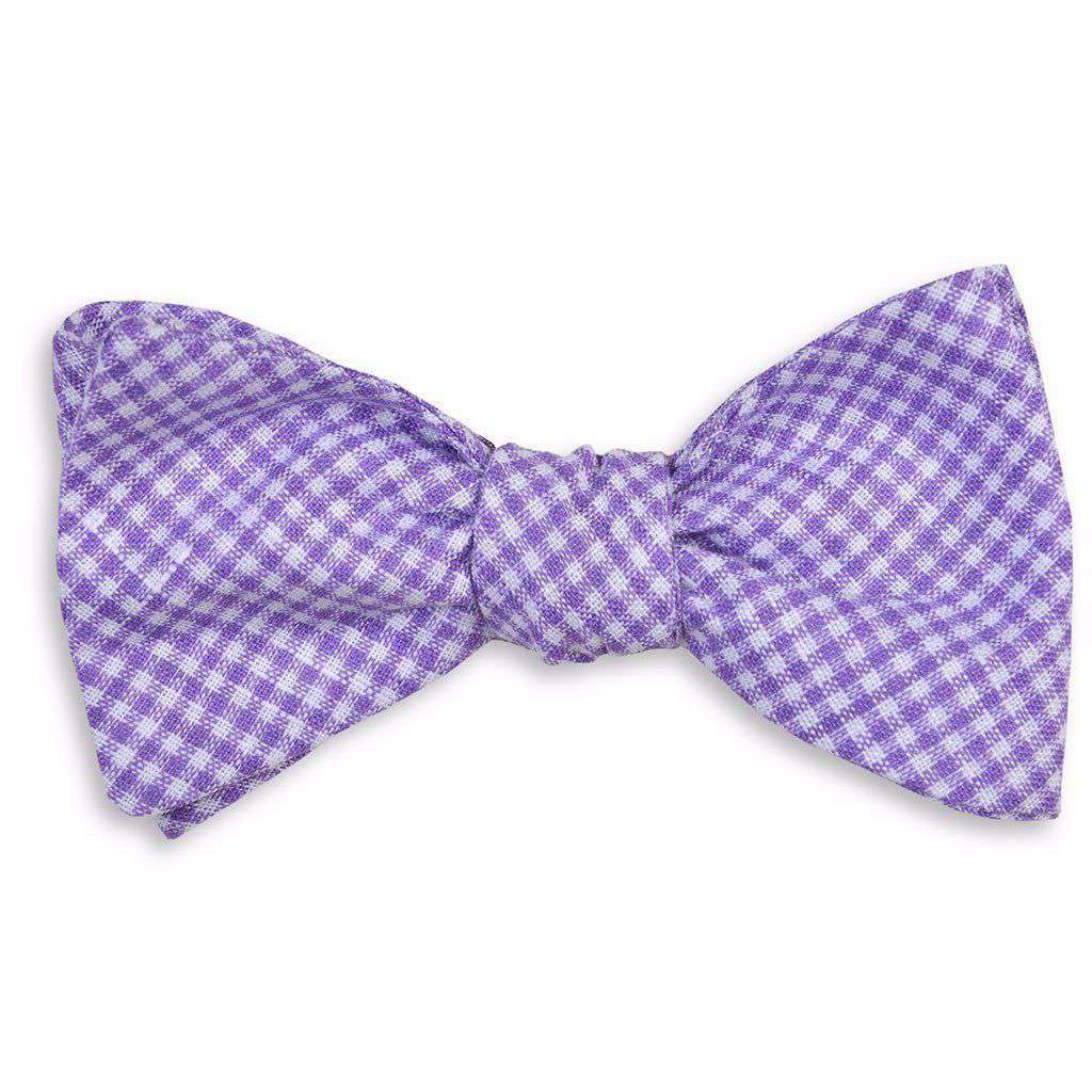 Broughton Linen Bow Tie by High Cotton - Country Club Prep